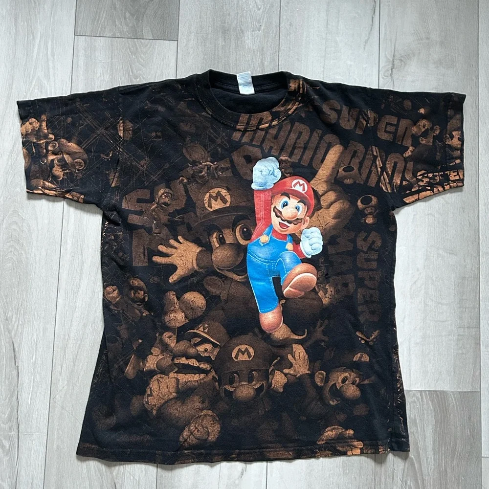 Vintage Super Mario AOP Mexican Gicab Tag - Picture 1 of 12